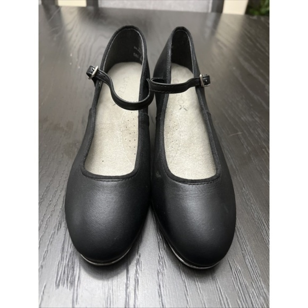 capezio heeled tele tone tap shoes 4M.‎  654